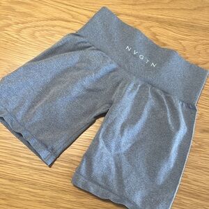 NVGTN grey lift seamless shorts